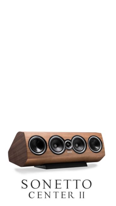 sonetto center II speaker